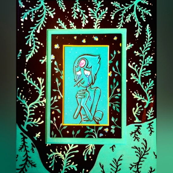 SU "Cherish The Earth" Pearl Shimmer Paint Art - Raven Molisee - Picture 2 of 5